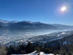 Bel appartement de 2 chambres avec magnifique vue à Crans-Montana